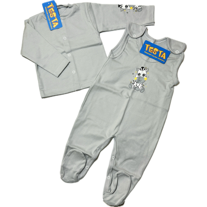Komplet bawełniany KAFTAN + ŚPIOCHY - TESTA Rozmiar 74